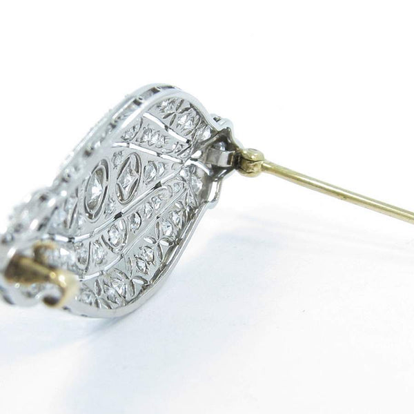 Diamond 1920's Fashion Pin