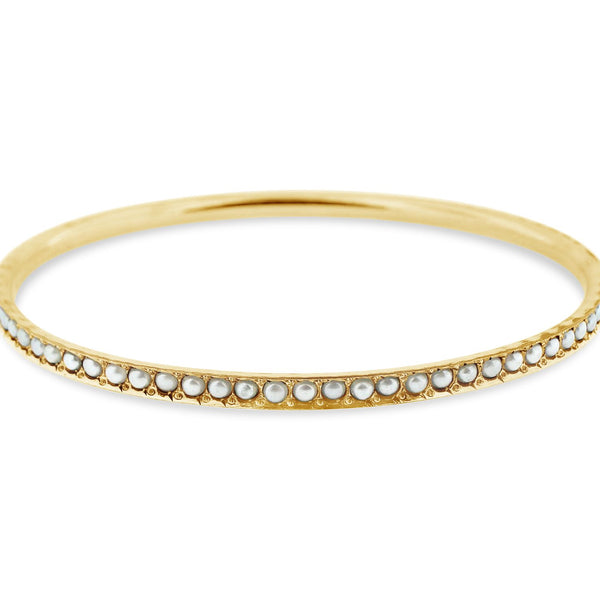 ANTIQUE PEARL BANGLE