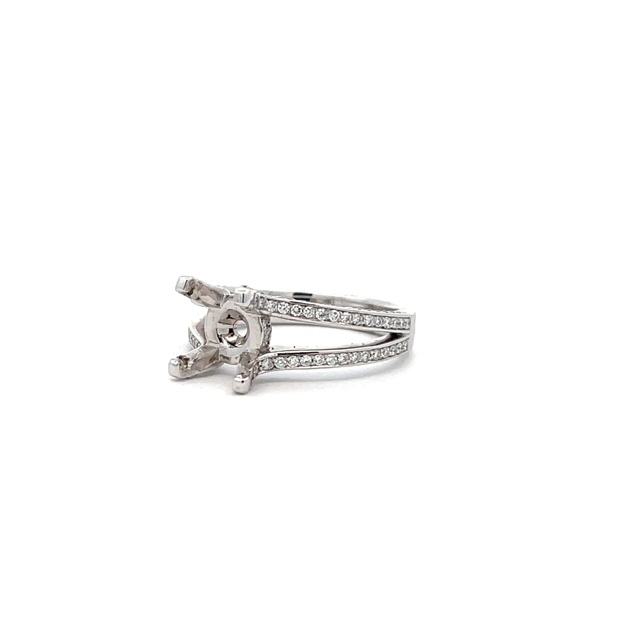 Diamond Semi-Mount Ring