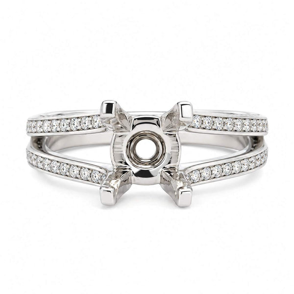 Diamond Semi-Mount Ring