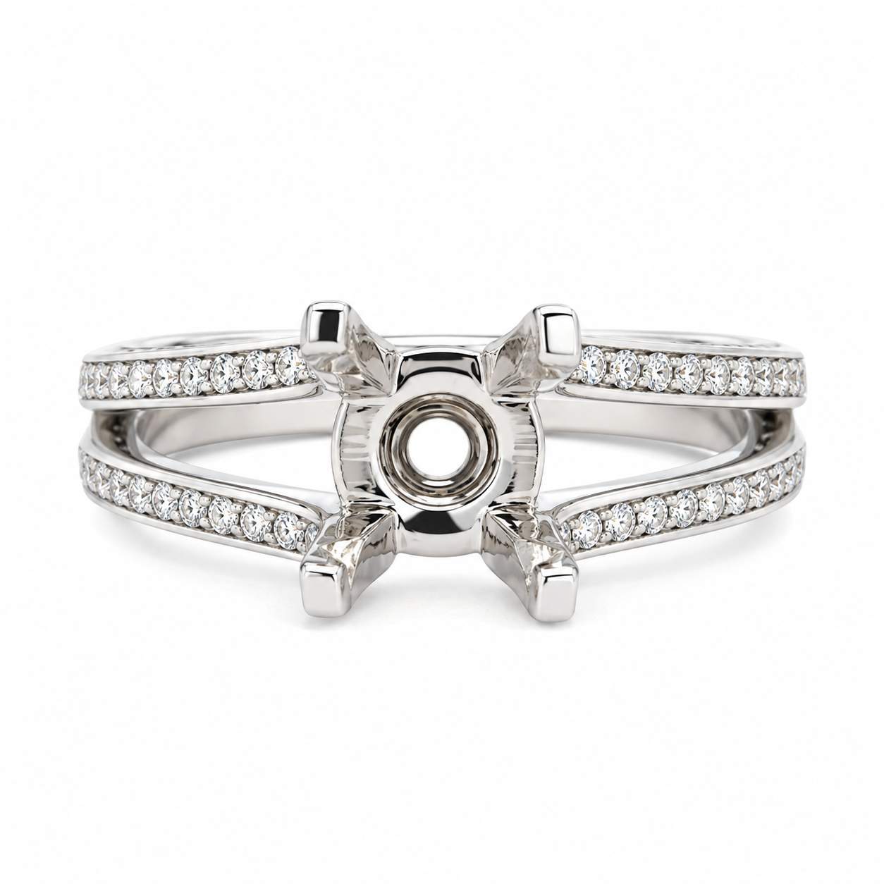Diamond Semi-Mount Ring