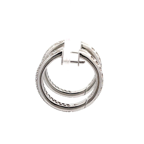 Diamond Hoop Earrings Provident Jewelery