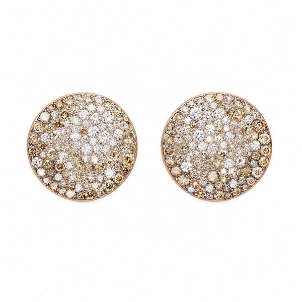 Pomellato Sabbia Stud Diamond Earrings