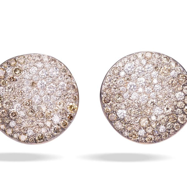 Pomellato Sabbia Stud Diamond Earrings