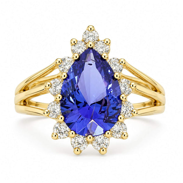 Tanzanite & Diamond Ring