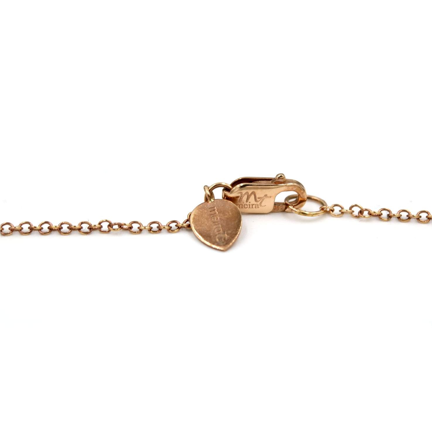 MEIRA T. DIAMOND & CHALCEDONY PENDANT