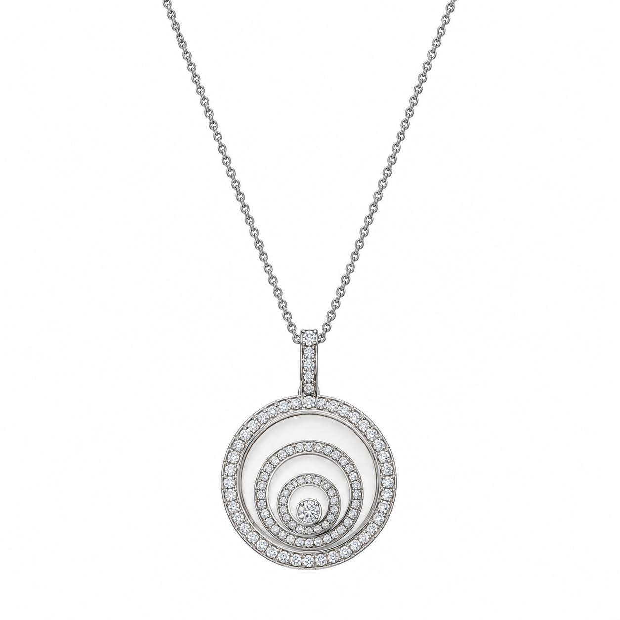 Chopard Happy Spirit Circle Pendant Necklace