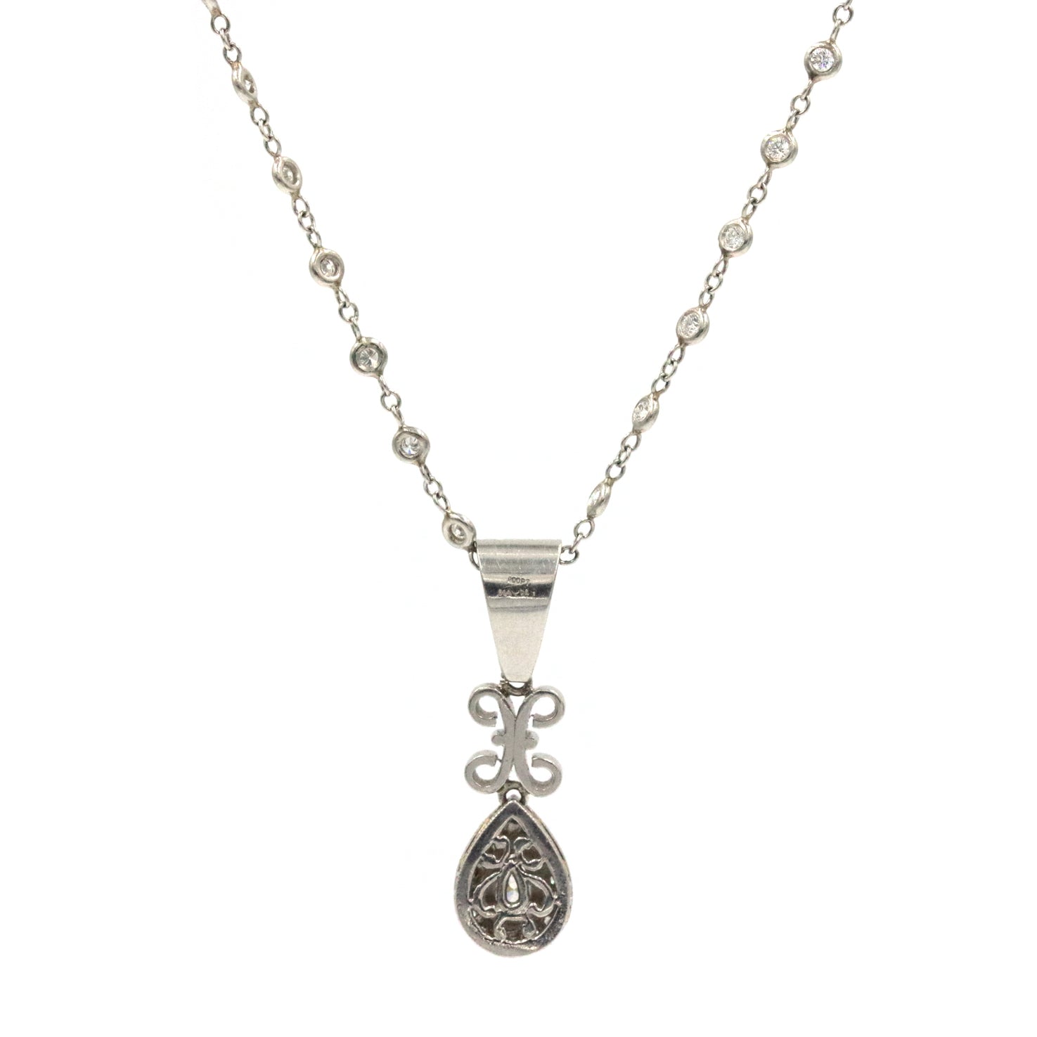 Michael Beaudry Diamond Station Necklace