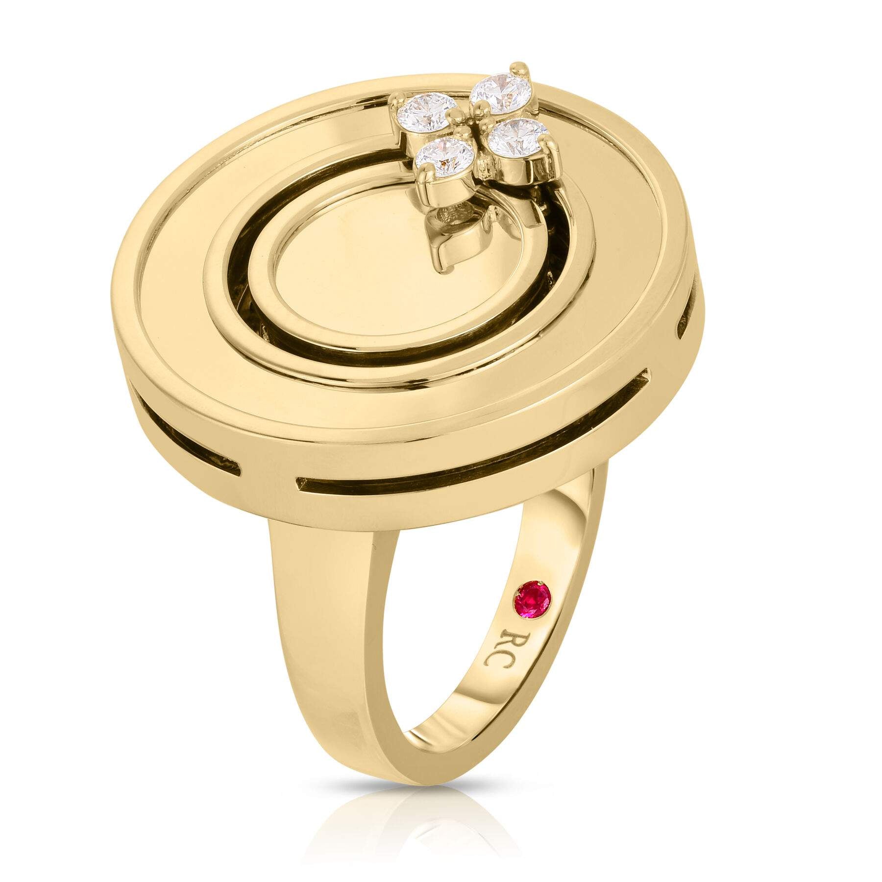 Roberto Coin Love In Verona Disc Ring
