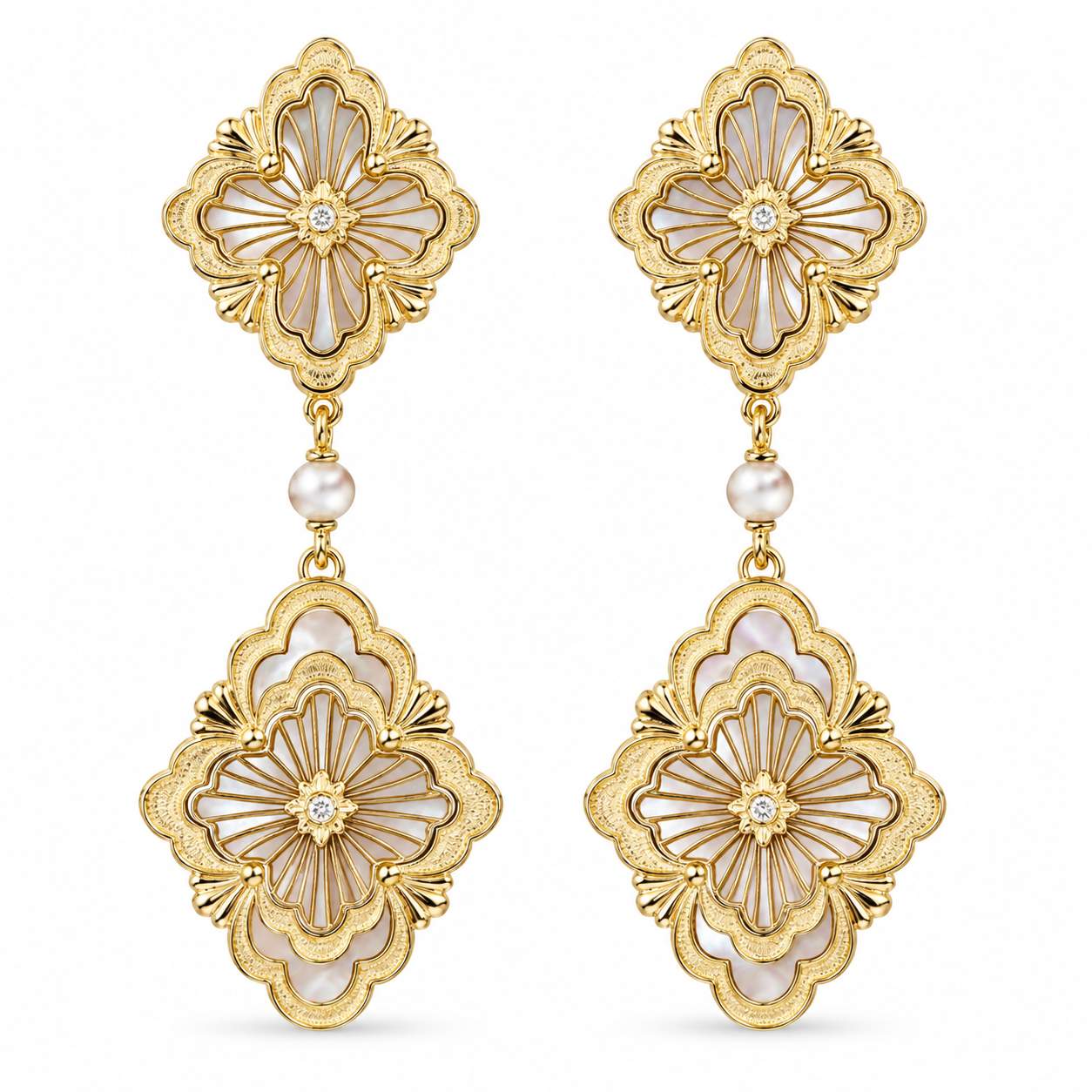 Buccellati Opera Tulle Earrings