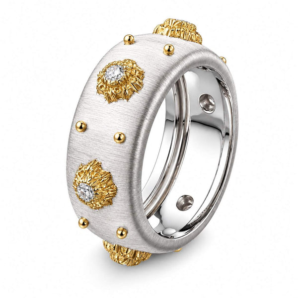 Buccellati Macri Eternelle Diamond Ring
