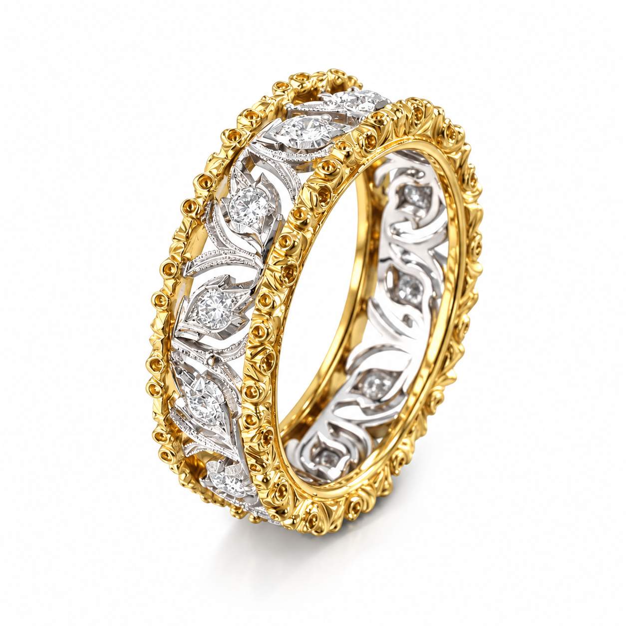 Buccellati Ramage Eternelle Ring
