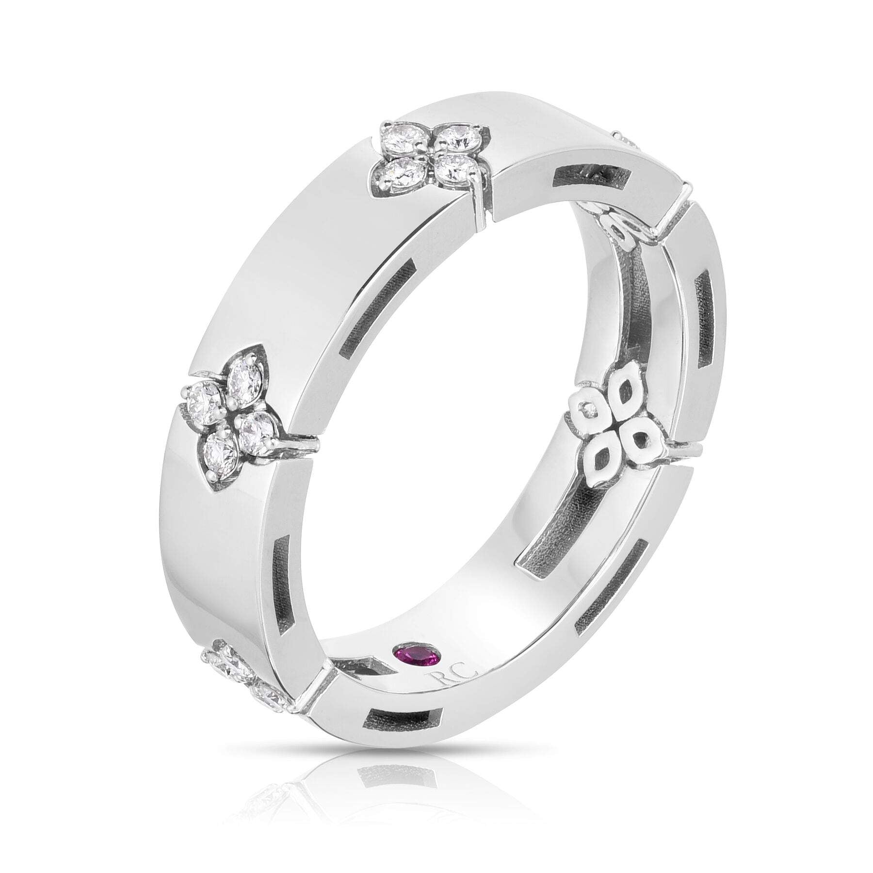 Roberto Coin Love In Verona Narrow Ring