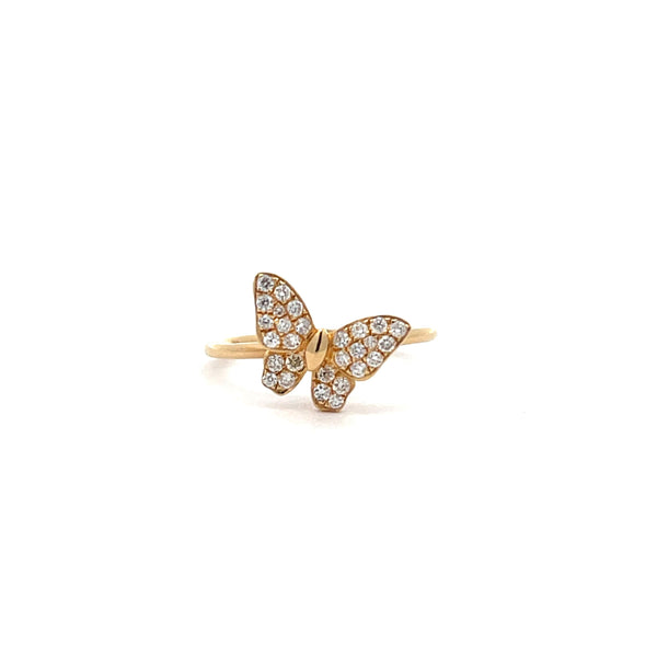 Diamond Butterfly Ring Provident Jewelery