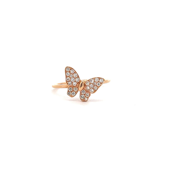 Diamond Butterfly Ring Provident Jewelery