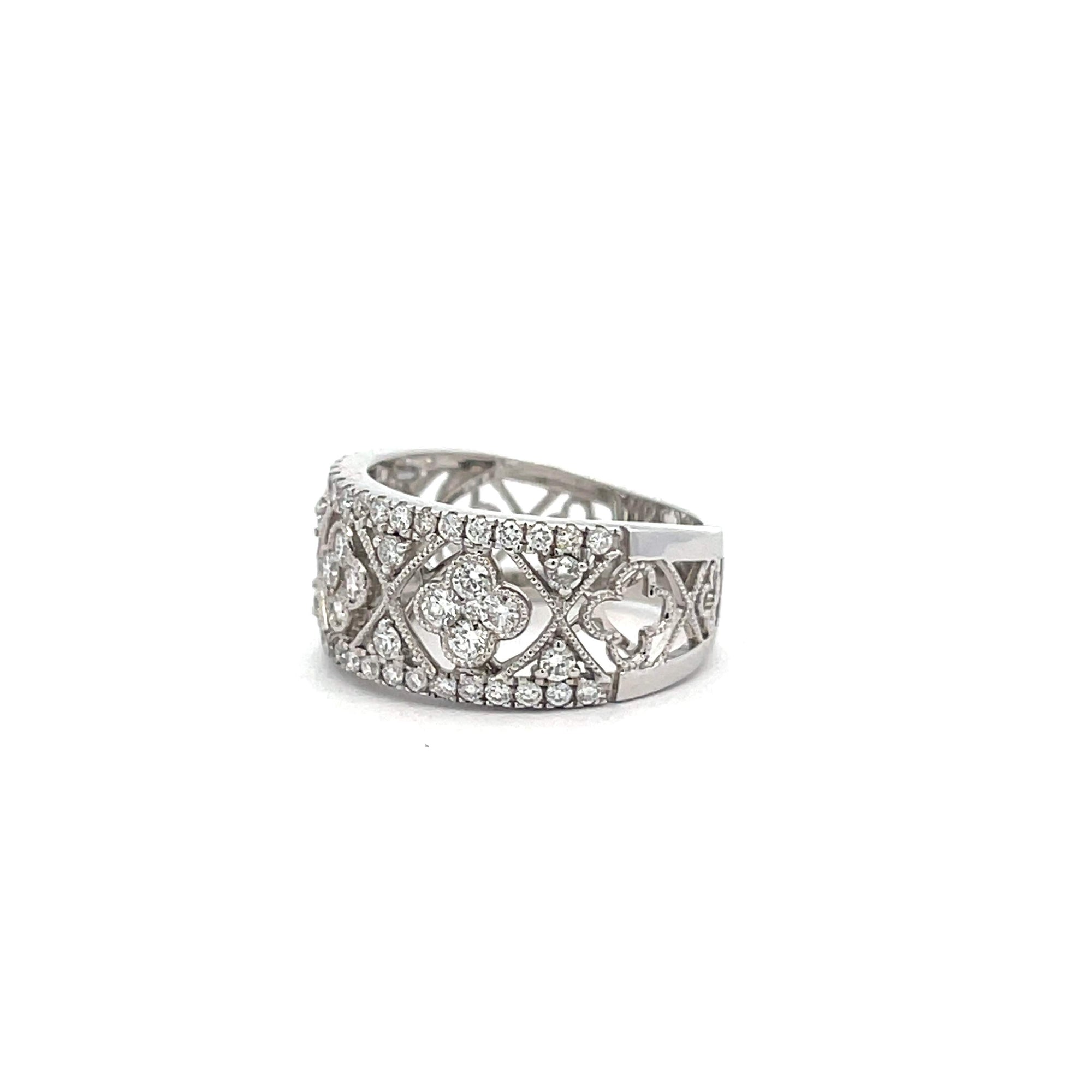 Diamond Cluster Fashion Ring