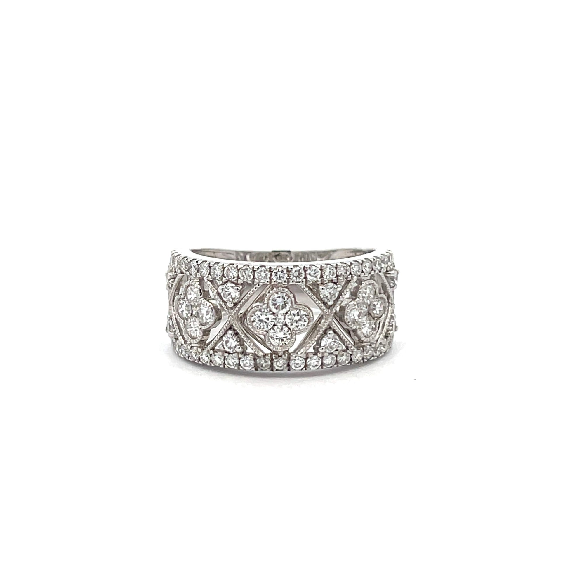 Diamond Cluster Fashion Ring