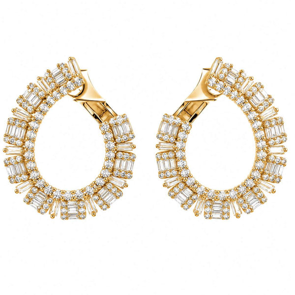 Diamond Cocktail Earrings