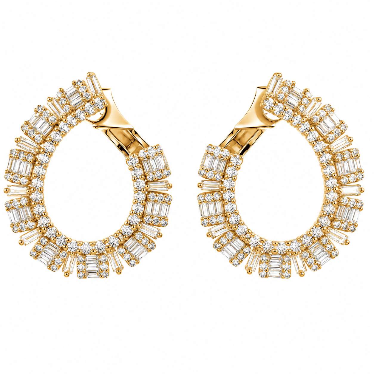 Diamond Cocktail Earrings