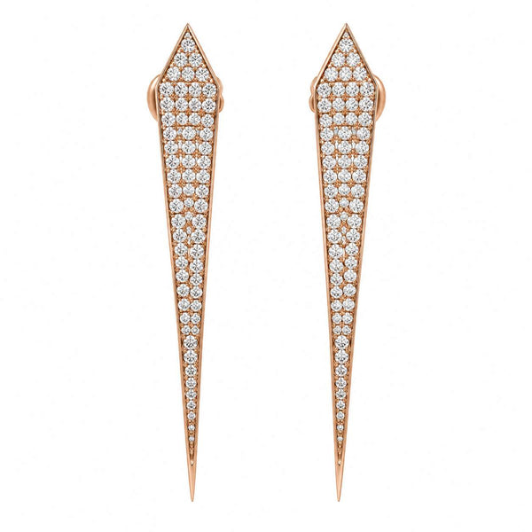 Diamond Drop Earrings