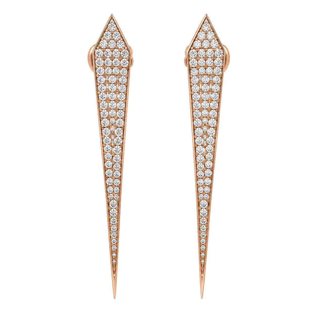 Diamond Drop Earrings