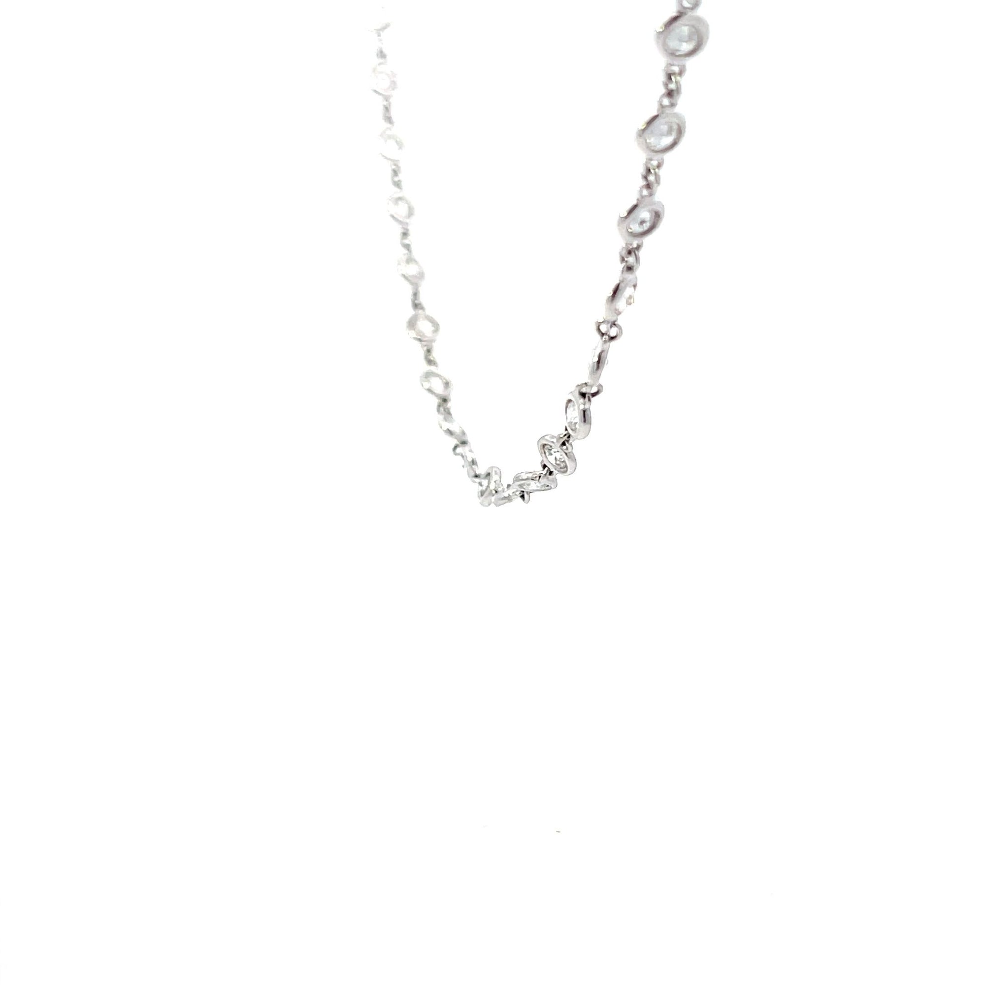 Diamond By The Yard Necklace