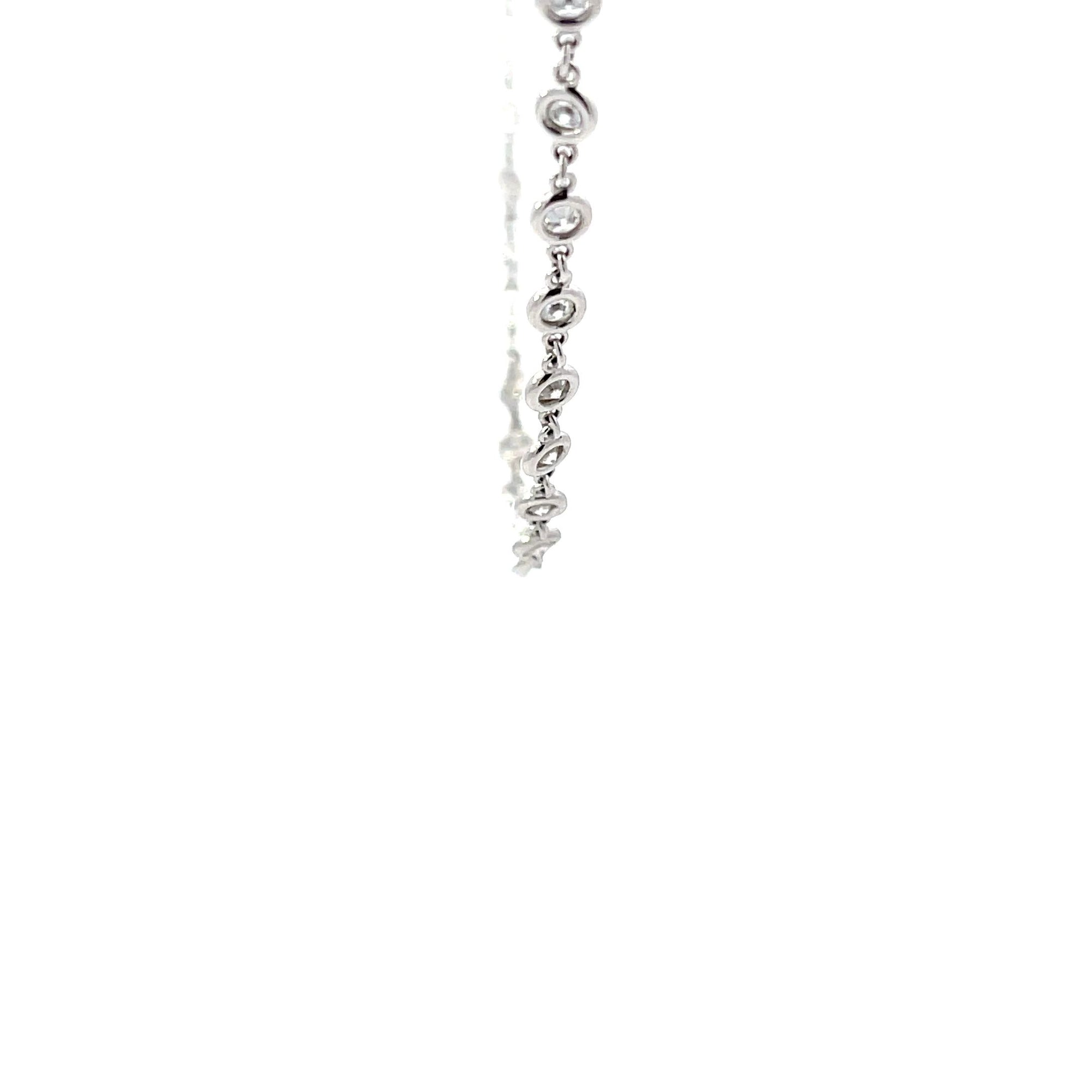 Diamond By The Yard Necklace