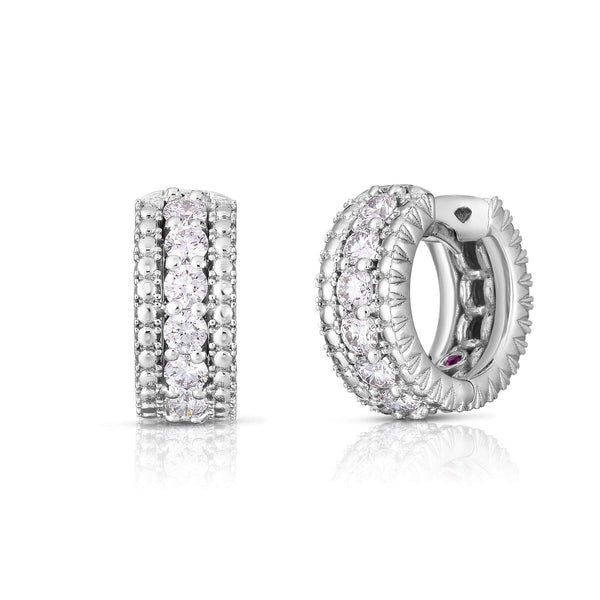Roberto Coin Siena Huggy Hoop Earrings