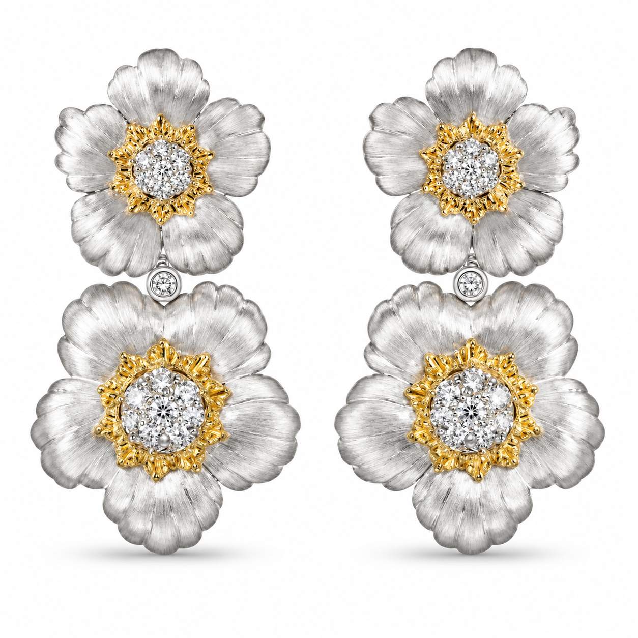 Buccellati Daphne Diamond Earrings