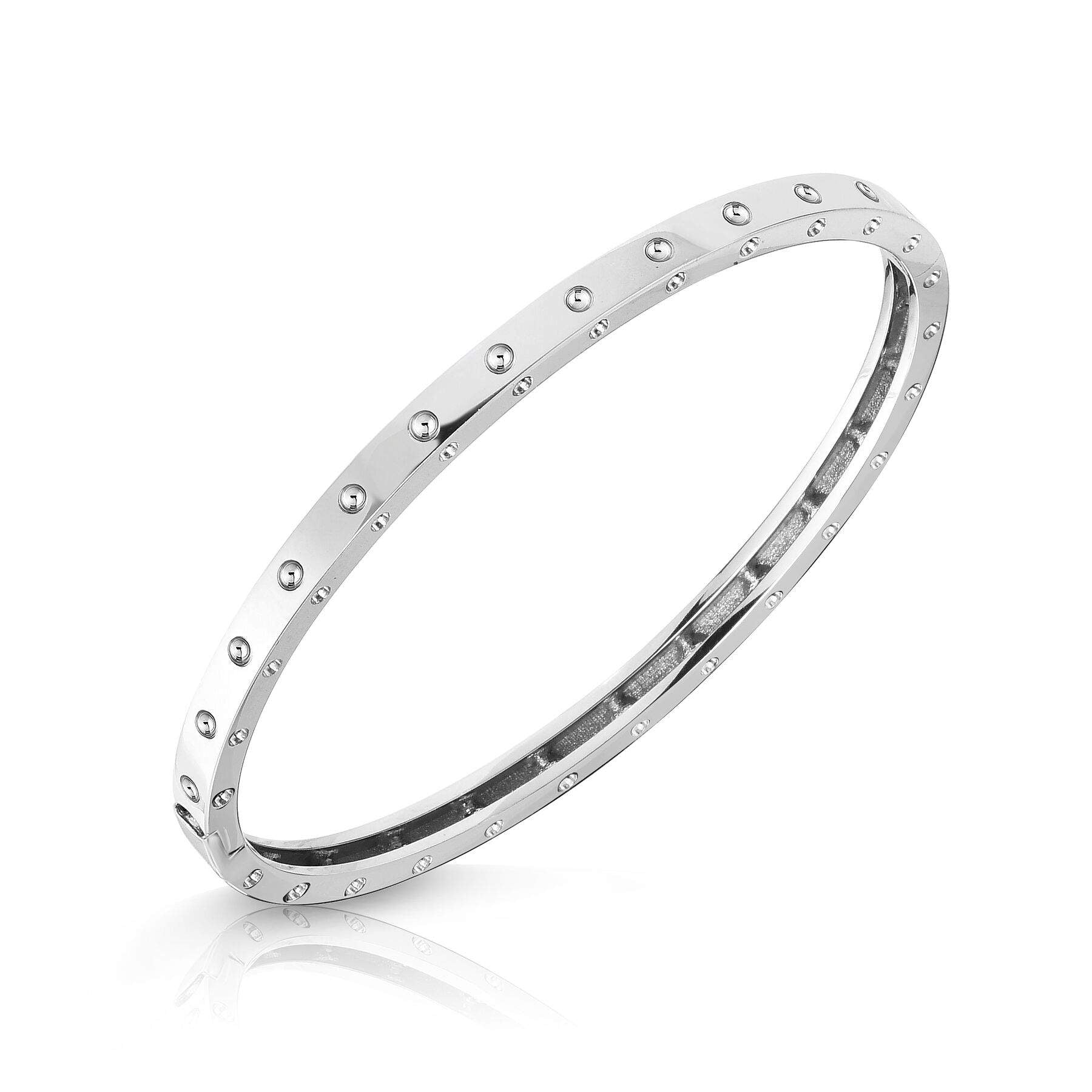 Roberto Coin Pois Moi Symphony Oval Bangle