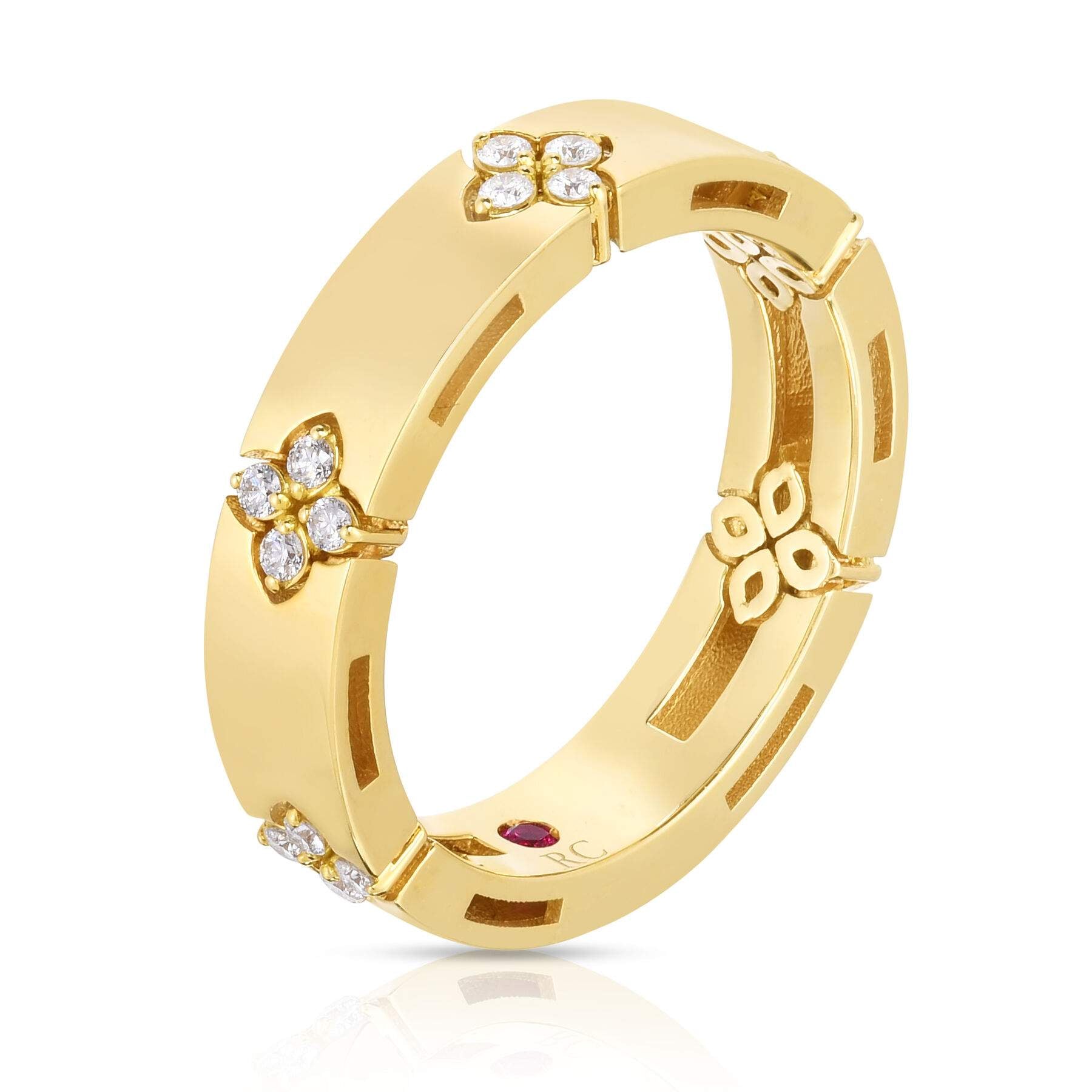 Roberto Coin Love In Verona Narrow Ring