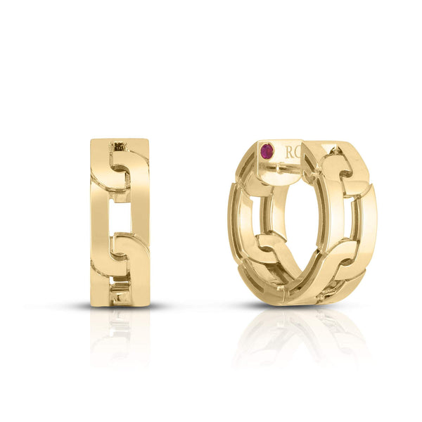 Roberto Coin Navarra Small Hoop Earrings