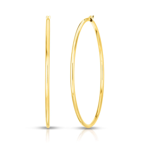 Roberto Coin Perfect Hoop Extra Large Earrings