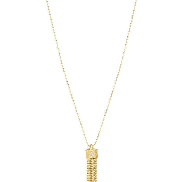 Roberto Coin Princess Tassel Accent Long Necklace
