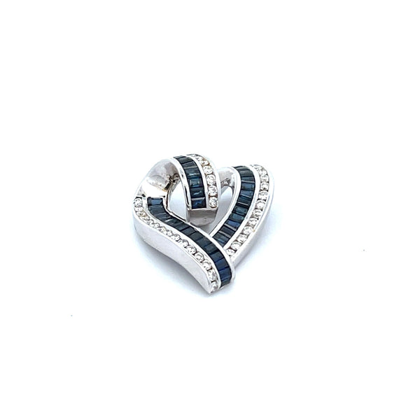 Krypell Sapphire And Diamond Pendant