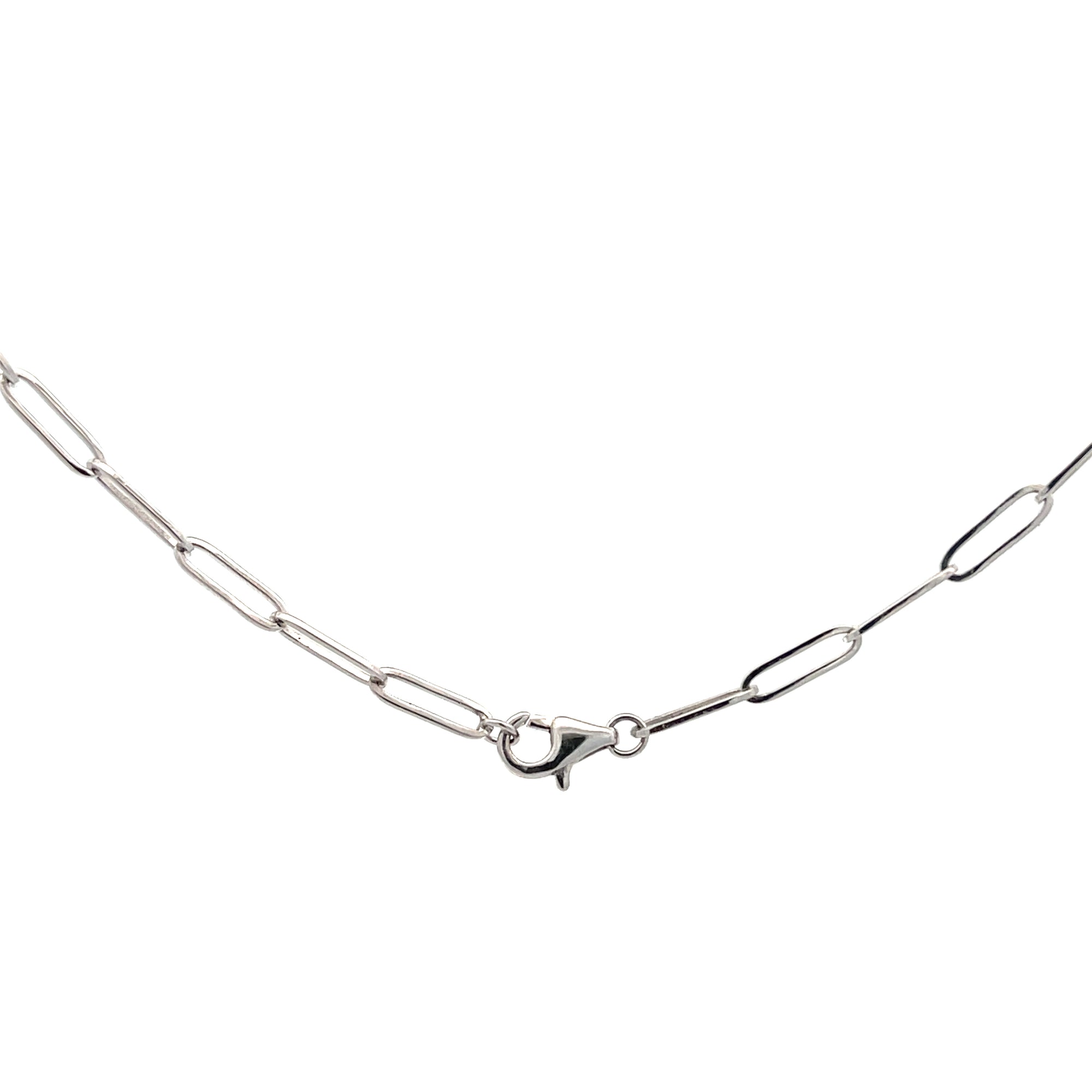 Diamond Bezel Set Necklace