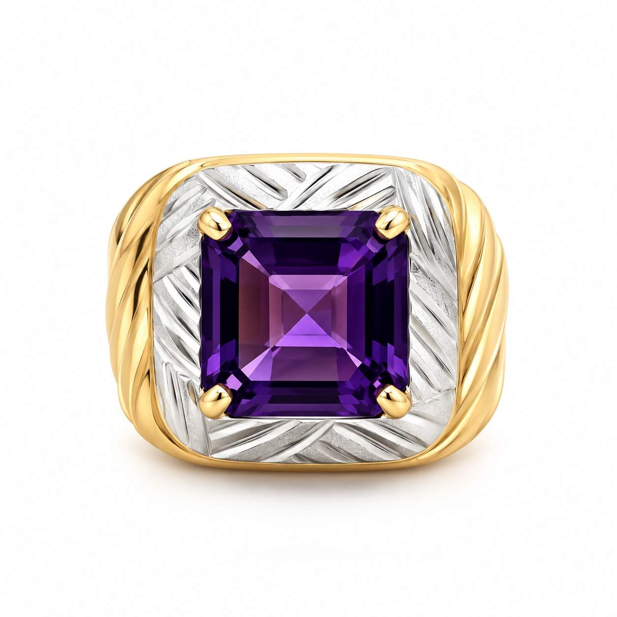 Amethyst Fashion Ring
