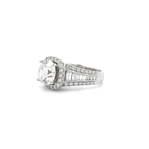 Simon G Diamond Engagement Ring