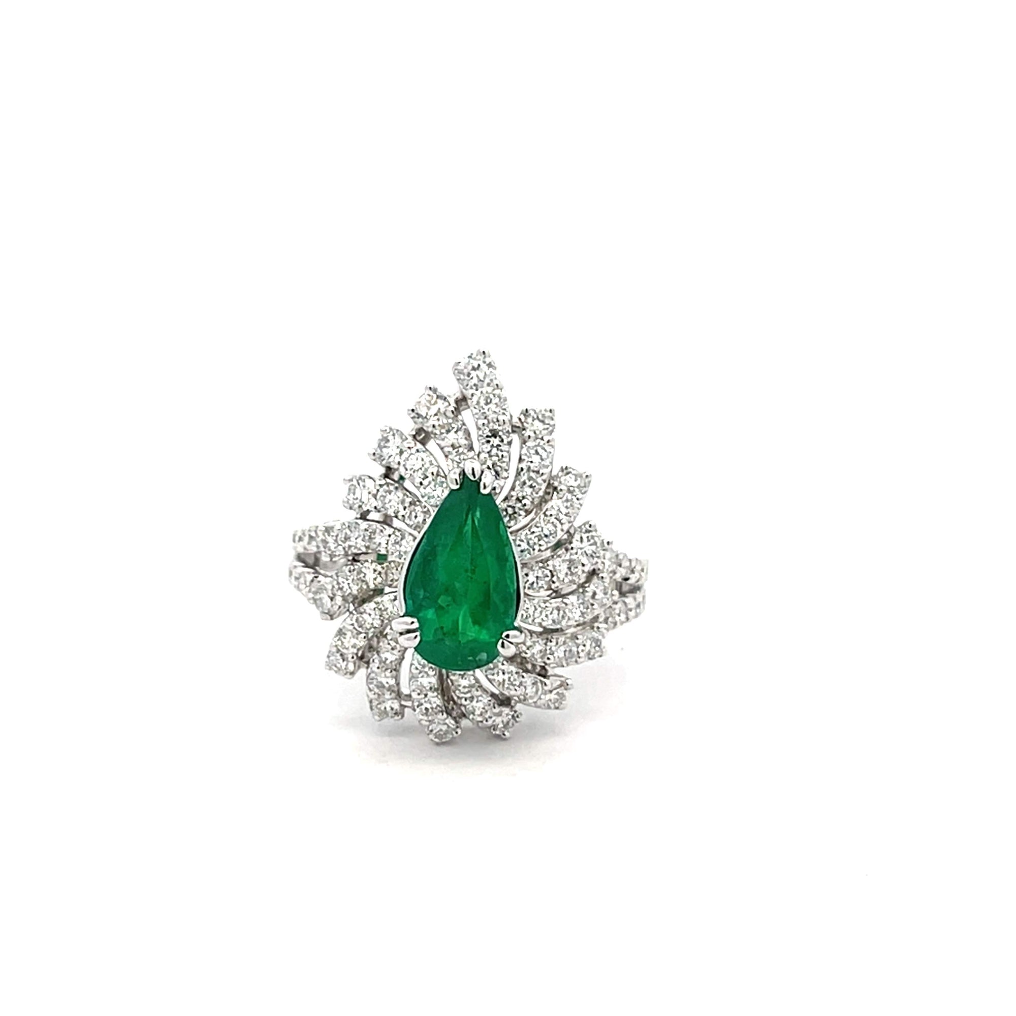 Emerald & Diamond Ring Provident Jewelery