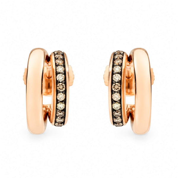 Pomellato Together Double Loop Earrings