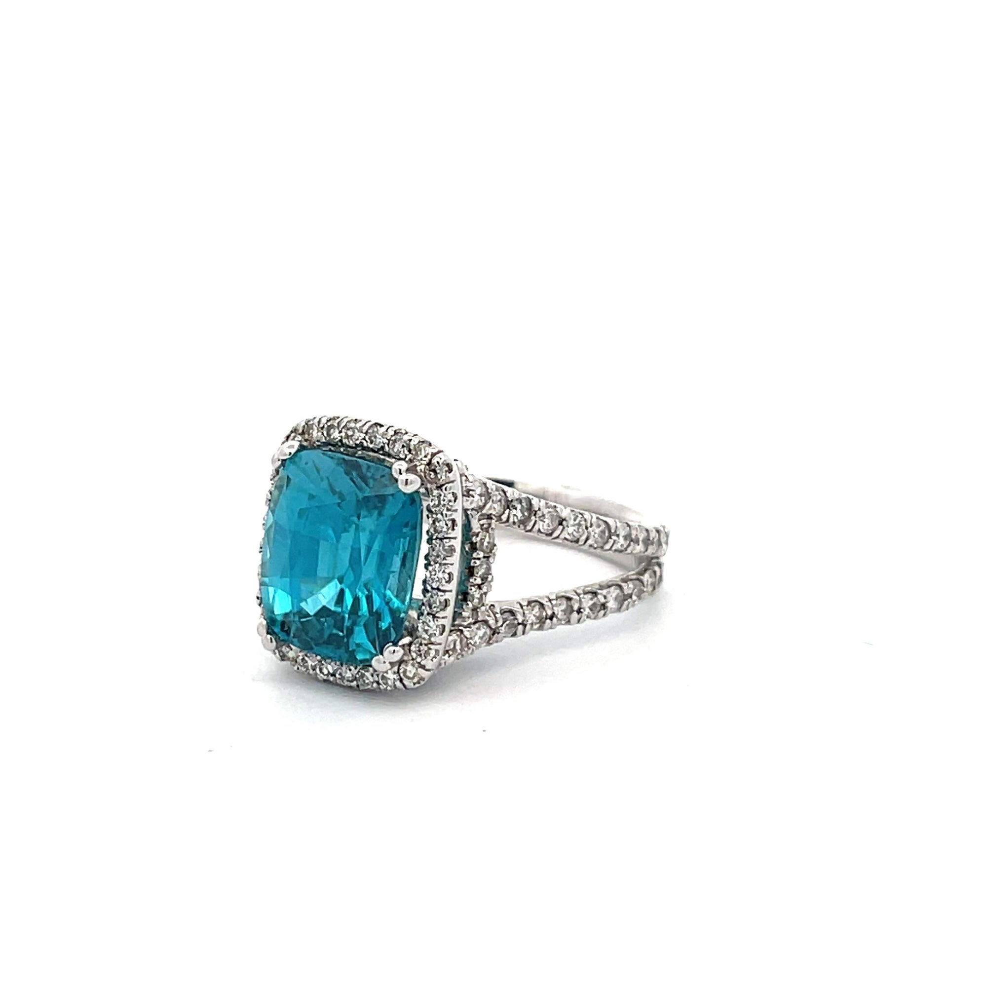 Zircon & Diamond Ring