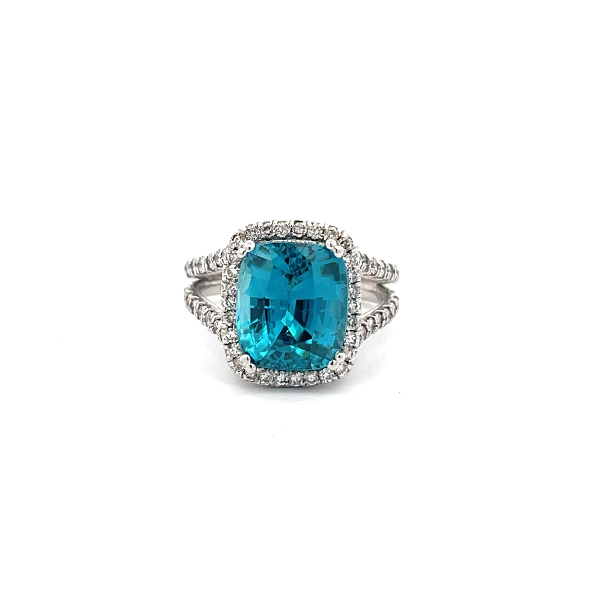 Zircon & Diamond Ring
