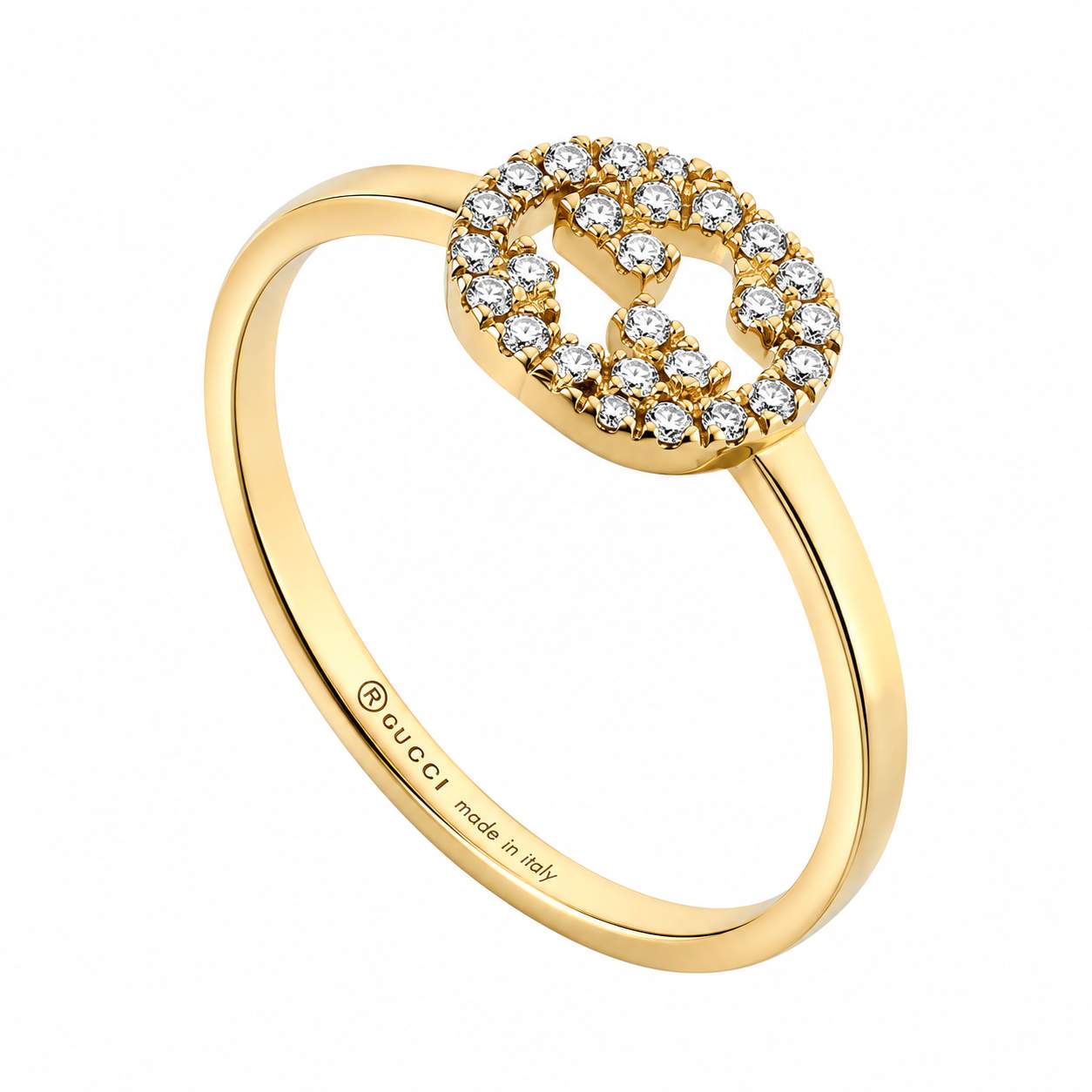Gucci Interlocking "G" Diamond Ring