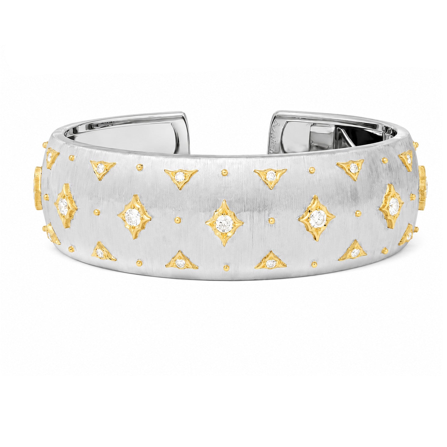 Buccellati Unique Diamond Cuff