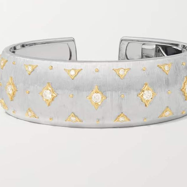 Buccellati Unique Diamond Cuff