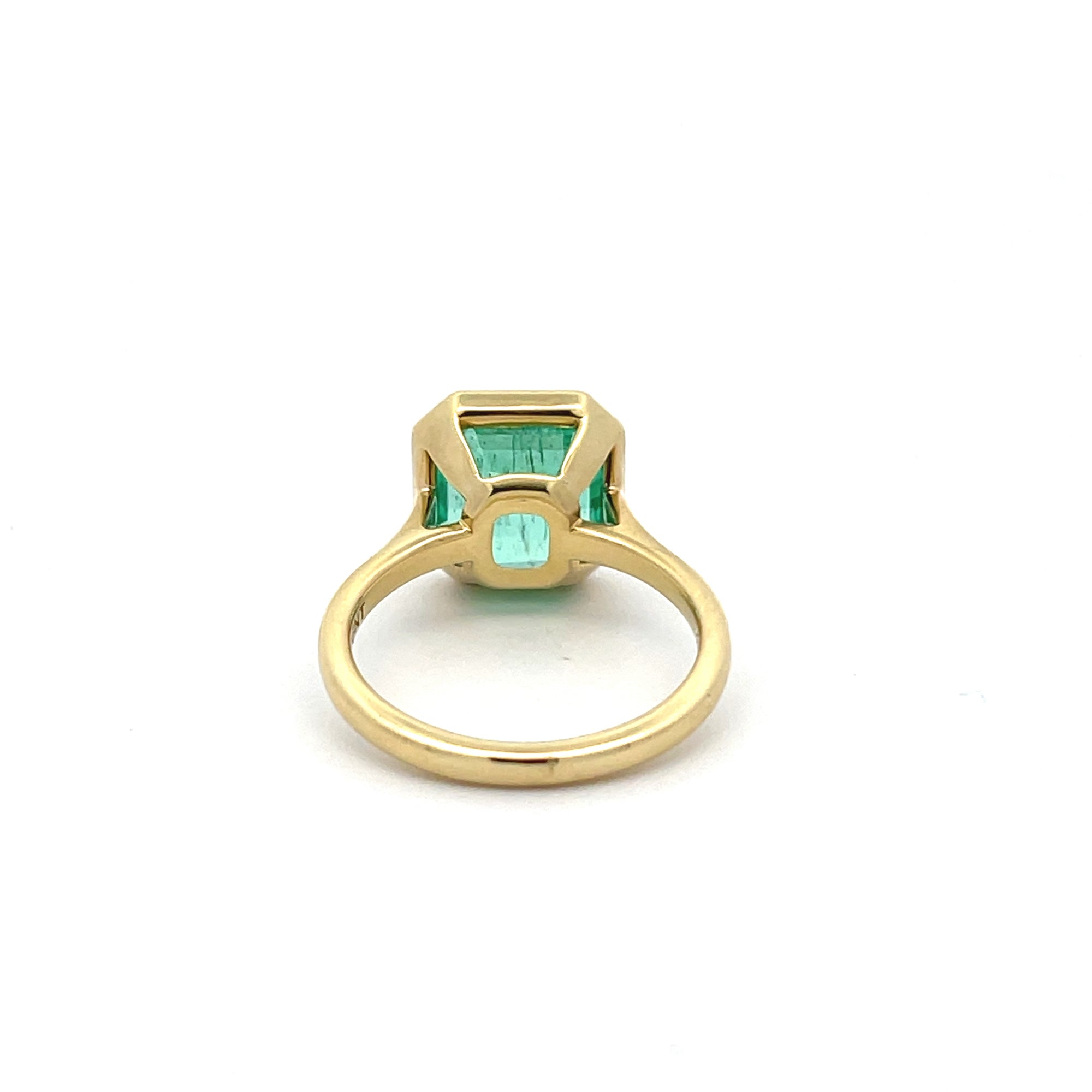 Emerald Solitaire Ring