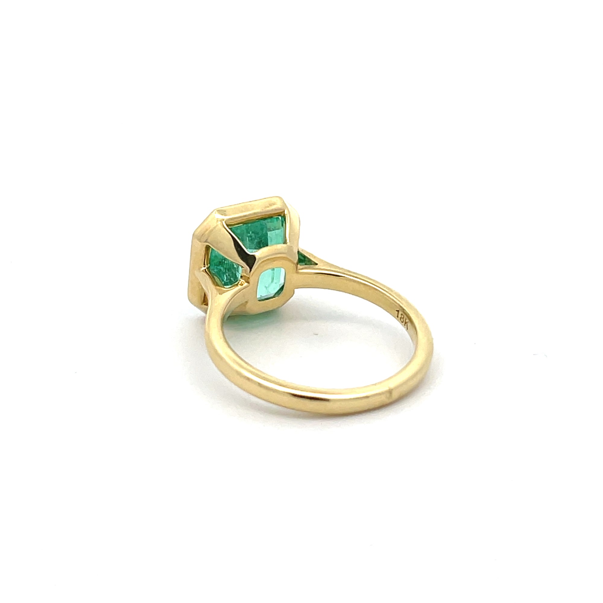 Emerald Solitaire Ring