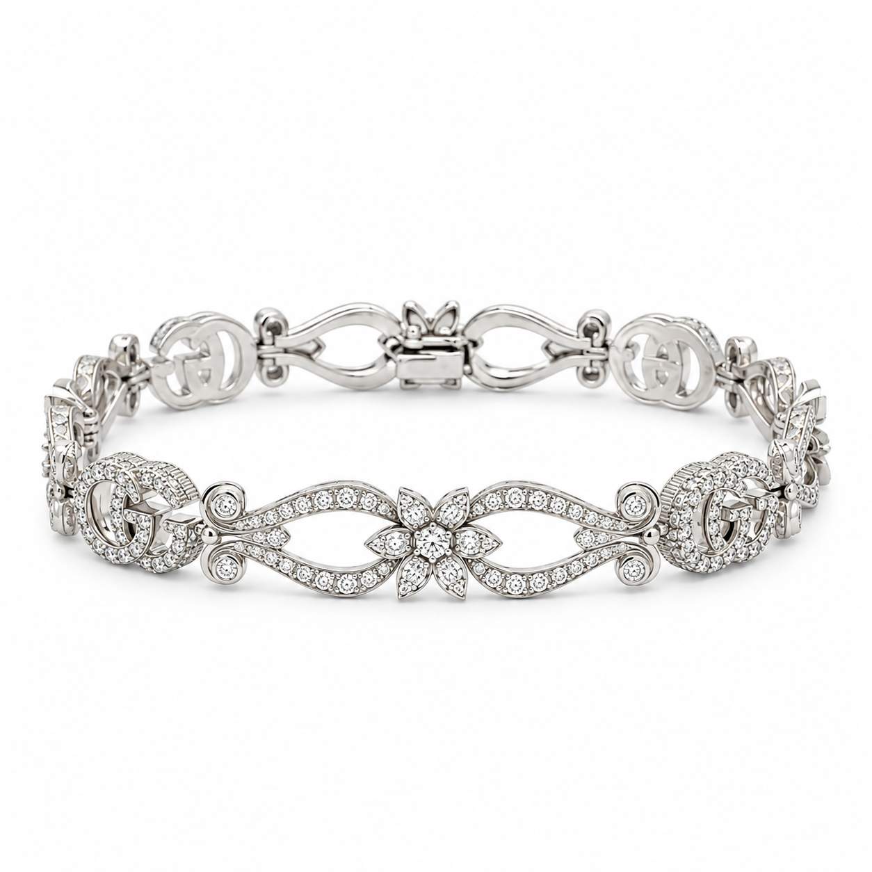 Gucci Flora Diamond Bracelet