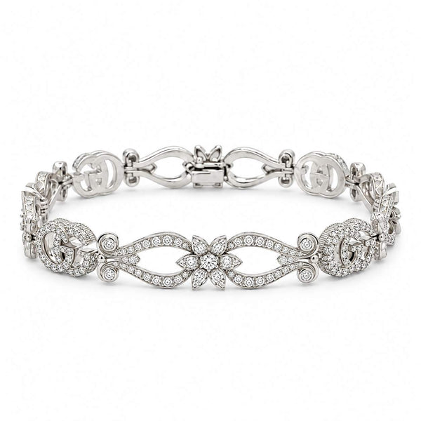 Gucci Flora Diamond Bracelet