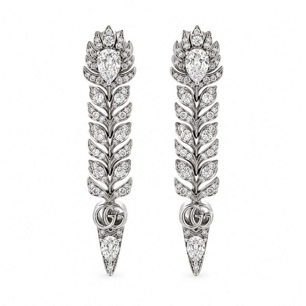 Gucci Flora Diamond Earrings